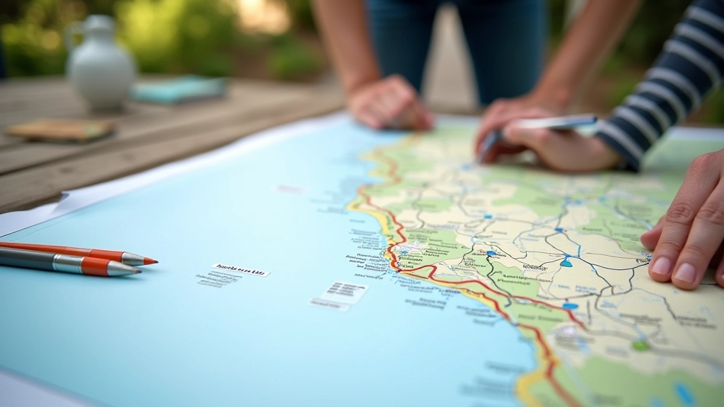 Mappa di percorsi ciclabili lungo la Riviera Ligure con evidenziate piste sicure e strade da evitare, legenda e distanze